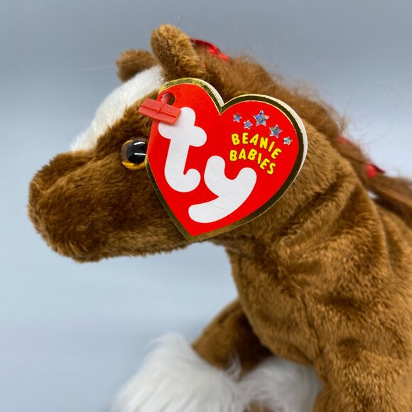 Ty Beanie Babies 2001 Hoofer the Clydesdale Horse - Picture 6 of 9